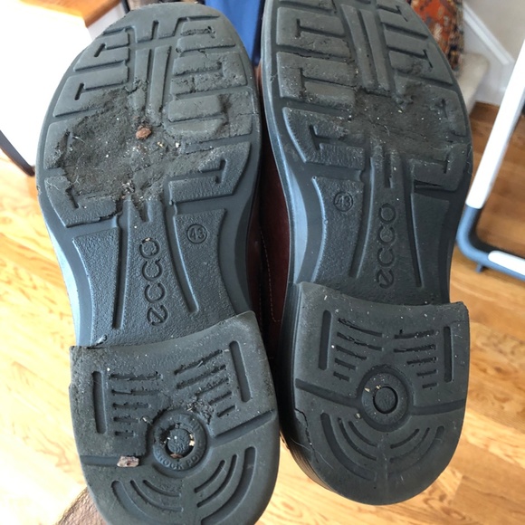 Ecco Helsinki Men's brown cognac dress shoes, size US 9.5.  Most comfortable! - Picture 6 of 6